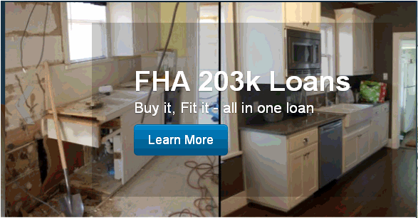 FHA 203k streamline mortgage loan Minneapolis, St Paul, MN